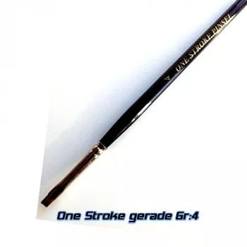 Pinsel One Stroke gerade Gr 4