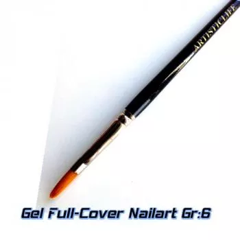 Pinsel Gel Full-Cover Nailart Gr:6