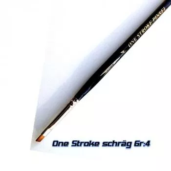 Pinsel One Stroke schräg Gr 4