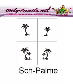 Schmuck Schablone Sch-Palme