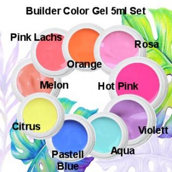 Preview: Builder Color Gel 5ml Set