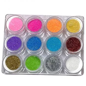 Glitzerpuder Set für deine Nails