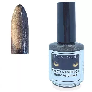 Cat Eye Nagellack Anthrazit 15ml