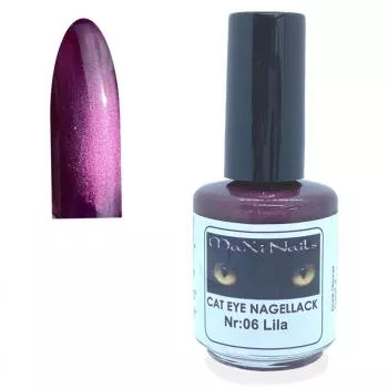 Cat Eye Nagellack Lila Nr 06