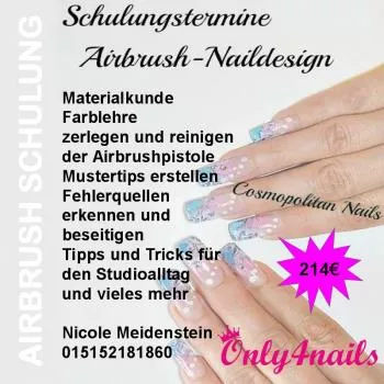 Airbrush Nailart Schulung