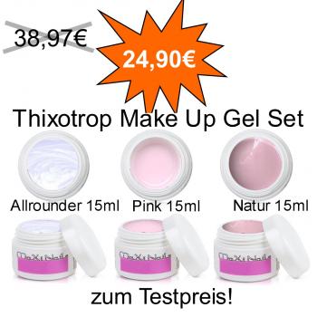 Thixotrop Make Up Gel Set 3x15 ml