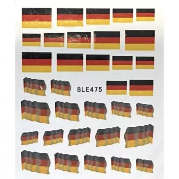 Deutschland Nail Sticker NR:4513