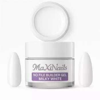 Fiberglas Gel No File Milky White 15ml