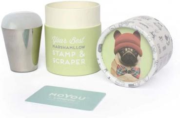 Preview: Single Marshamllow Stamper - Weiß - Non-Sticky