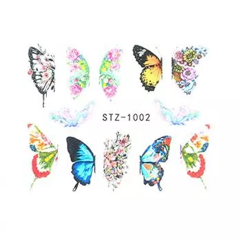 Nailart Sticker Schmetterling STZ-1002