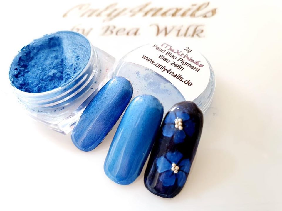 Pearl Blau Pigment Nr 246n