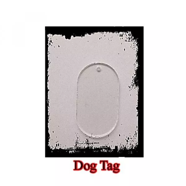 Acrylelement Dog Tag