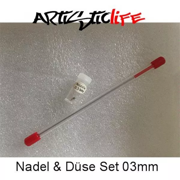 Nadel & Düsen Set 03mm Passend für AL 208