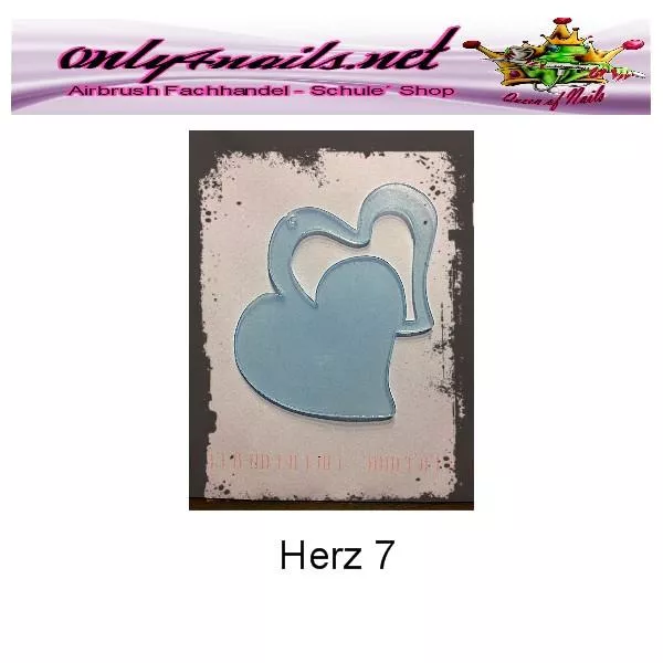 Acrylelement Herz 7 Gr:m