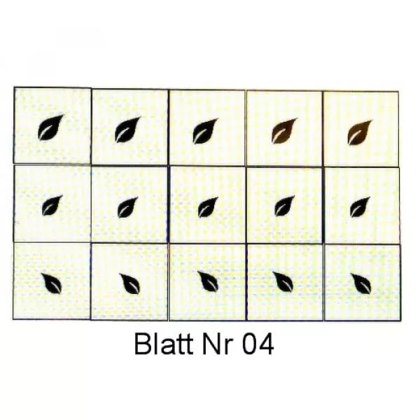 Airbrush Schablone Blatt 04