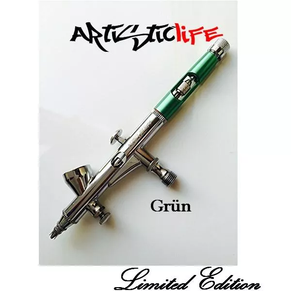 ArtisticLife Airbrushpistole AL 208 Grün Limited Edition