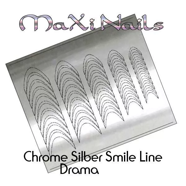 Chrome Smile Line Drama Silber