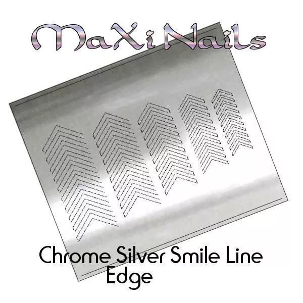 Chrome Smile Line Edge Silber