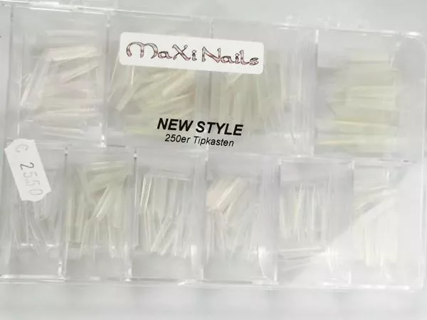 MaxiNails Profi Tunnel Tips clear 250