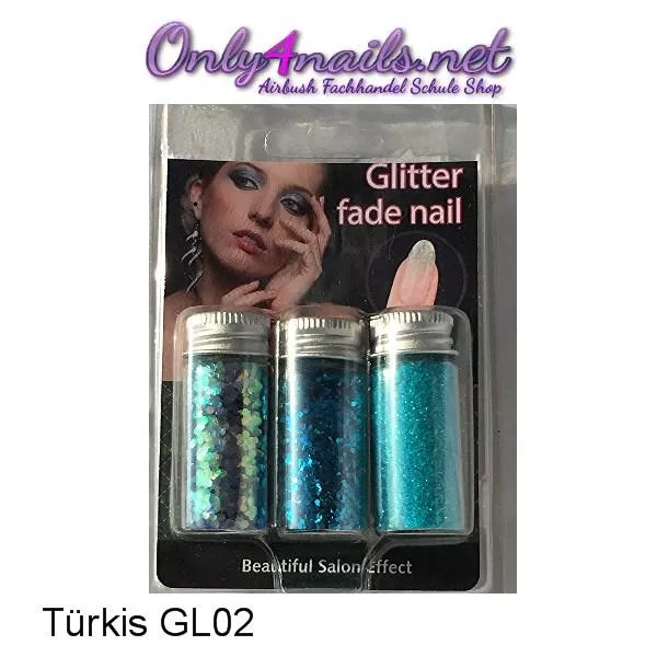 Glitter Set Türkis GL02