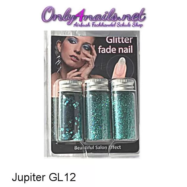 Glitter Set Jupiter Grün GL12
