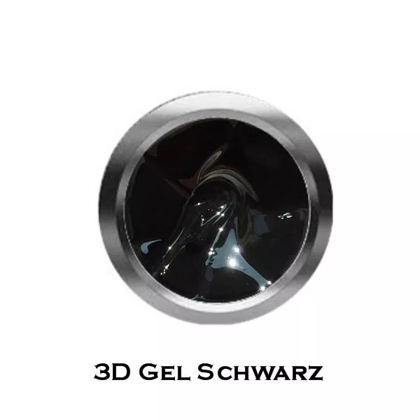 3D Gel Schwarz 5ml