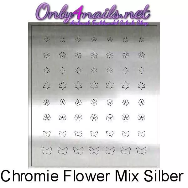 Chromie-Flower Mix-Silber