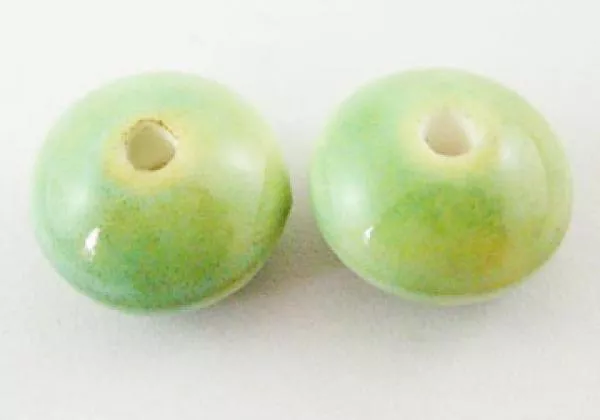 Porzellan Perle grün