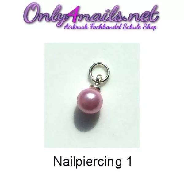 Nailpiercing set 6 stück Nr:01