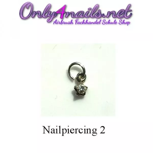 Nailpiercing set 6 stück Nr:02