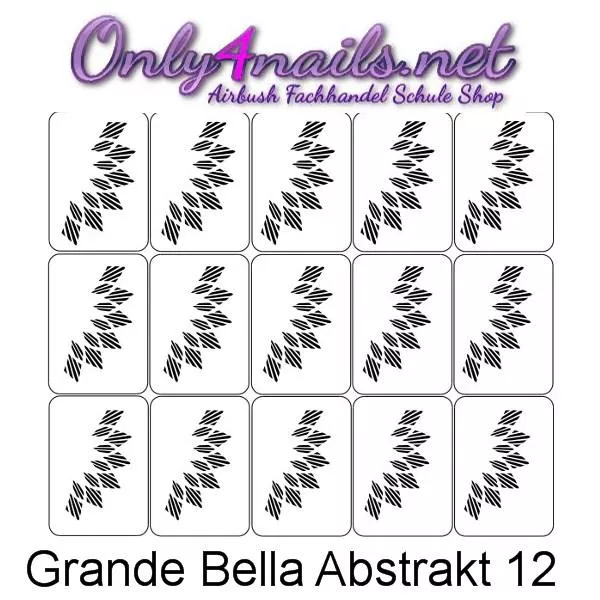 Airbrush Grande Bella Abstrakt 12 XL