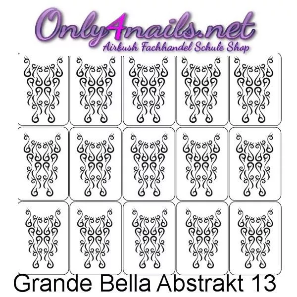 Airbrush Grande Bella Abstrakt 13 XL