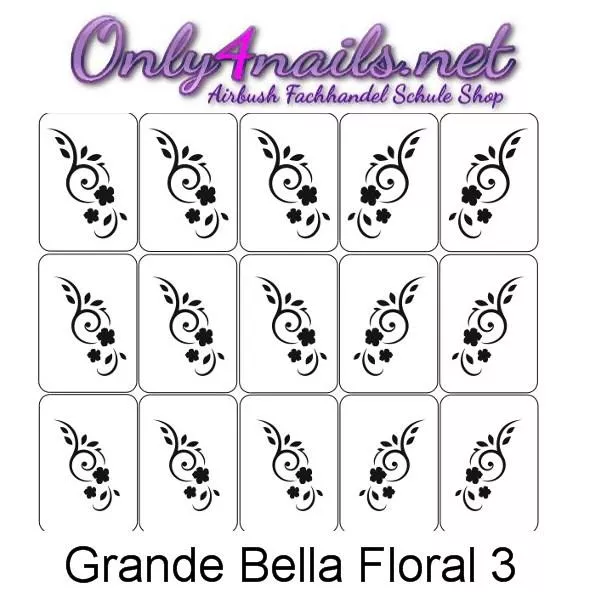 Airbrush Grande Bella Floral 3 XL