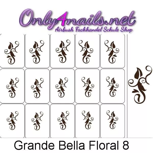 Airbrush Grande Bella Floral 8