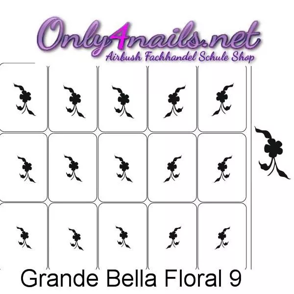 Airbrush Grande Bella Floral 9