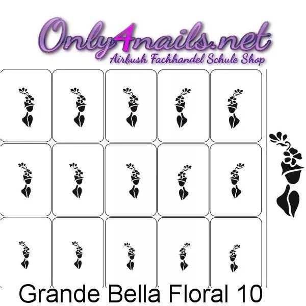 Airbrush Grande Bella Floral 10