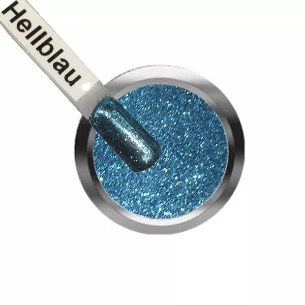 Hellblau Kosmetisches Glitzer Pigment