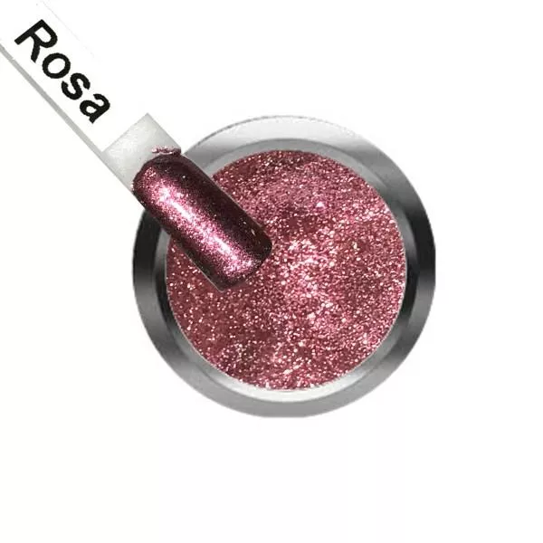 Rosa Kosmetisches Glitzer Pigment