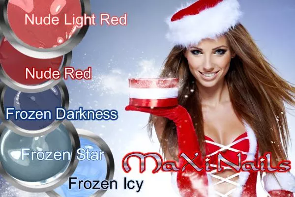 X-Mas Set Maxi Nails Color Gel Set 5 x 5ml X-Mas Set Maxi Nails Color Gel Set 5 x 5ml