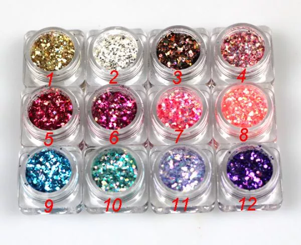 High Gloss Glitter Powder Set 49