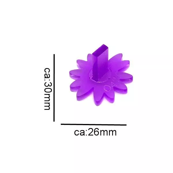 Tip-Halter Purple Flower