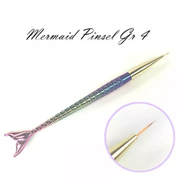 Mermaid Pinsel Gr 4