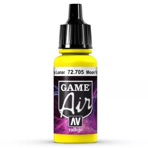 Vallejo Game Air 705 Moon Yellow 17ml