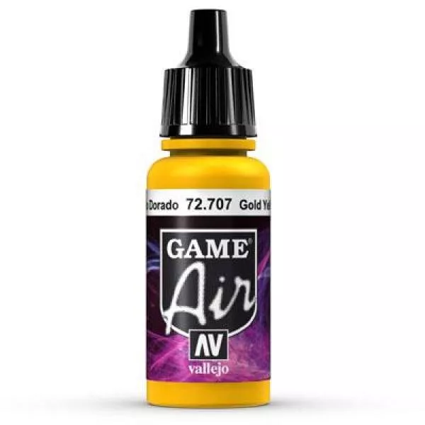 Vallejo Game Air 707 Gold Yellow 17ml