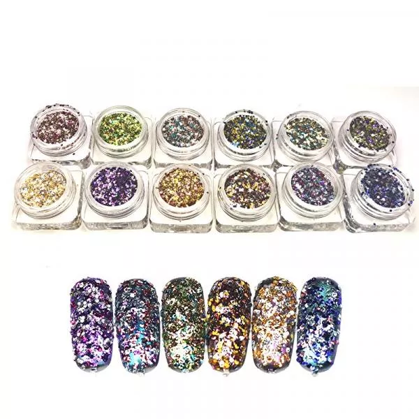 Nail Art Glitter Set