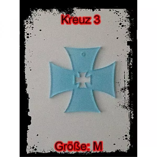 Acrylelement Kreuz 3 Gr:M