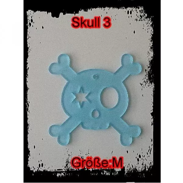 Acrylelement Skull 3 Gr:M