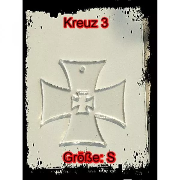 Acrylelement Kreuz 3 Gr:S