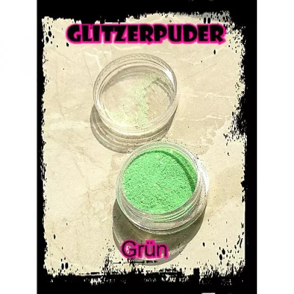 Glitzerpuder grün 3g