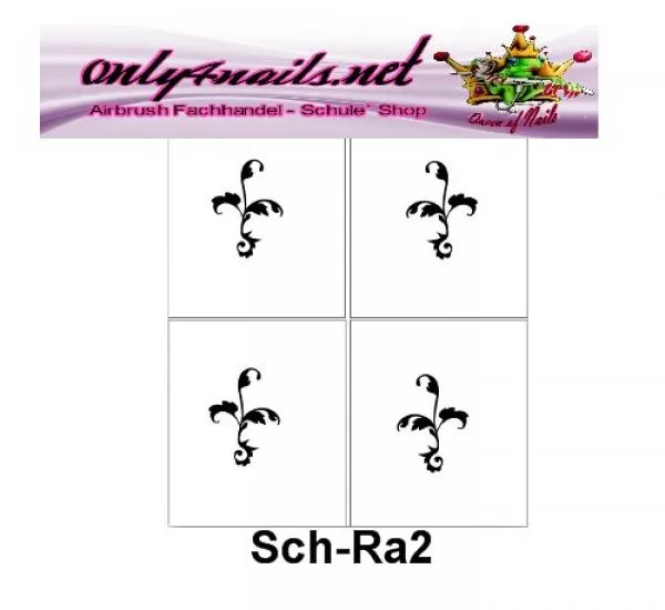 Schmuck Schablone Sch-Ra2